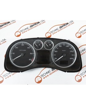 Digital Speedometer Peugeot 307 2.0 HDI - P9636708880B02