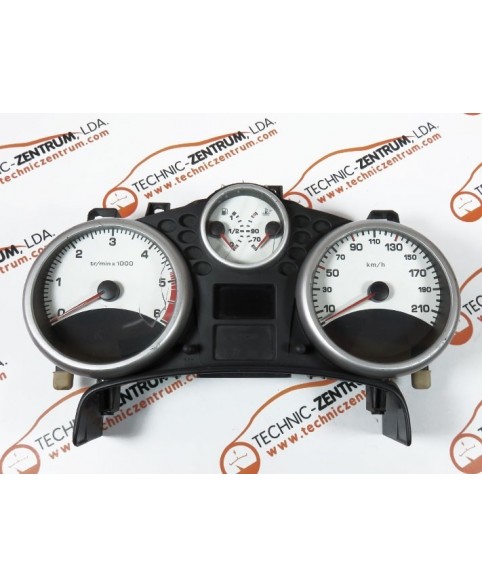 Digital Speedometer Peugeot 207 1.4 HDI - 9660880380