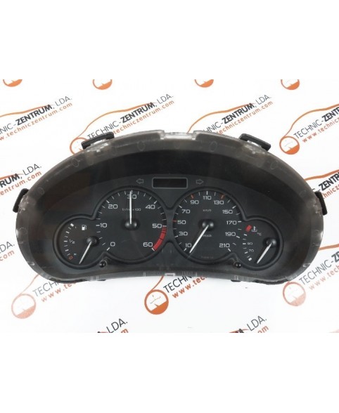 Digital Speedometer Peugeot 206 2.0 HDI - 9645096080