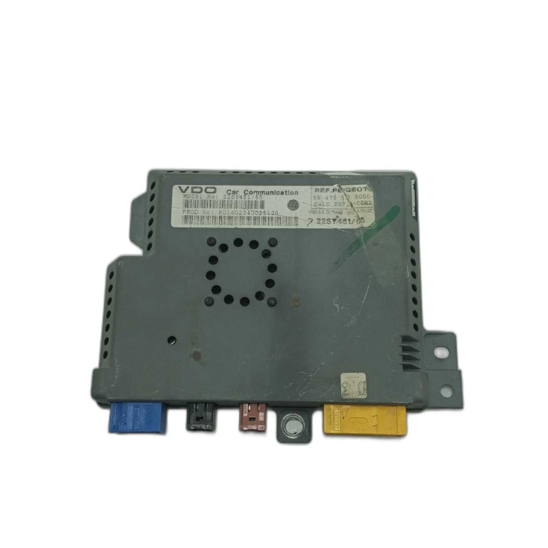 Módulo Controlo Siemens VDO Unidade Controlo 9647958280, 22SY45165