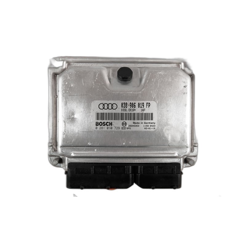 Engine Control Unit ECU Audi A4 1.9 TDI 038906019FP, 038 906 019 FP, 0281010729, 0 281 010 729, 281 010 729