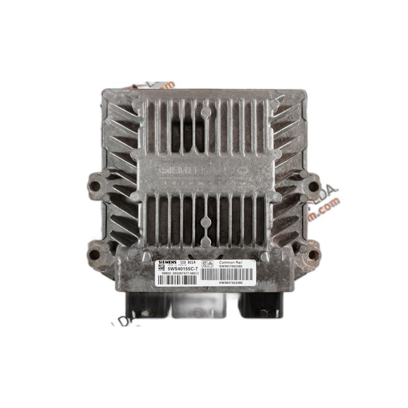 Calculateur Moteur ECU Citroen Berlingo, Peugeot Partner - 9657662380, 5WS40155CT, 9657662380, 9647423380, SID801A