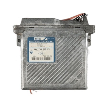 Engine Control Unit ECU Renault Megane - 7700102796, R04080001F ...