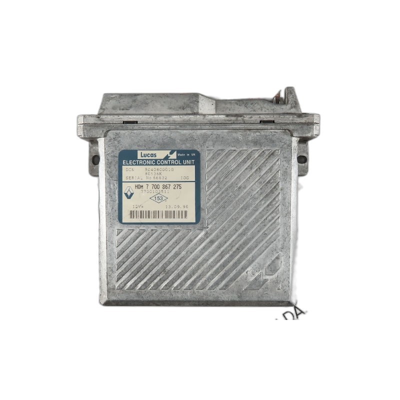 Calculateur Moteur ECU Renault Megane - 7700103511, R04080001G, HOM7700867275