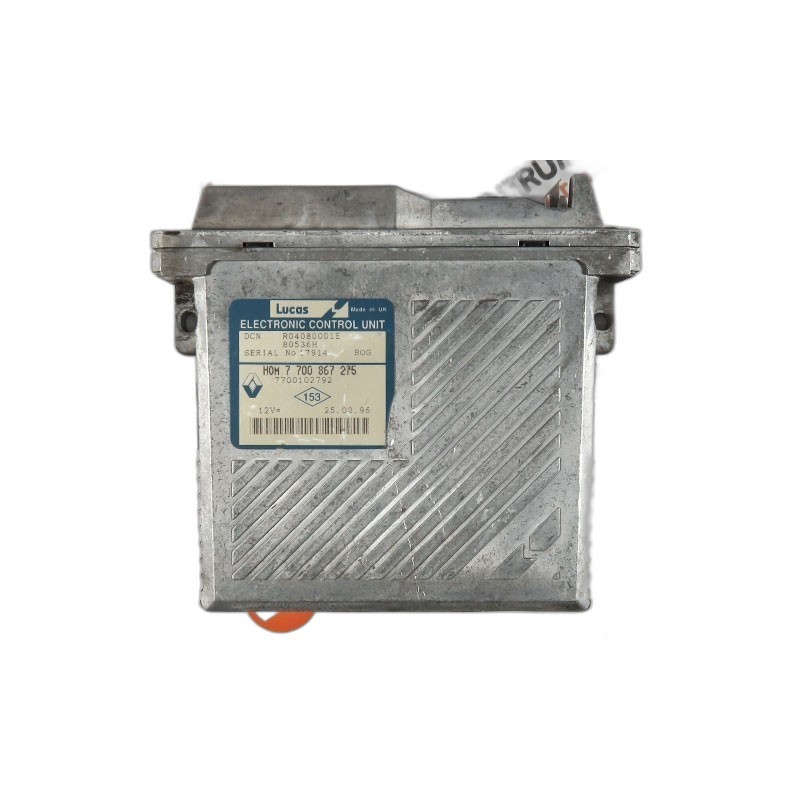 Calculateur Moteur ECU Renault Megane -  7700102792, R04080001E, HOM7700867275