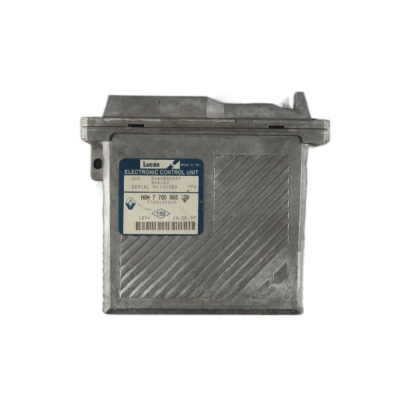 Calculateur Moteur ECU Renault Scenic - 7700105605,  R04080005F, HOM7700868189