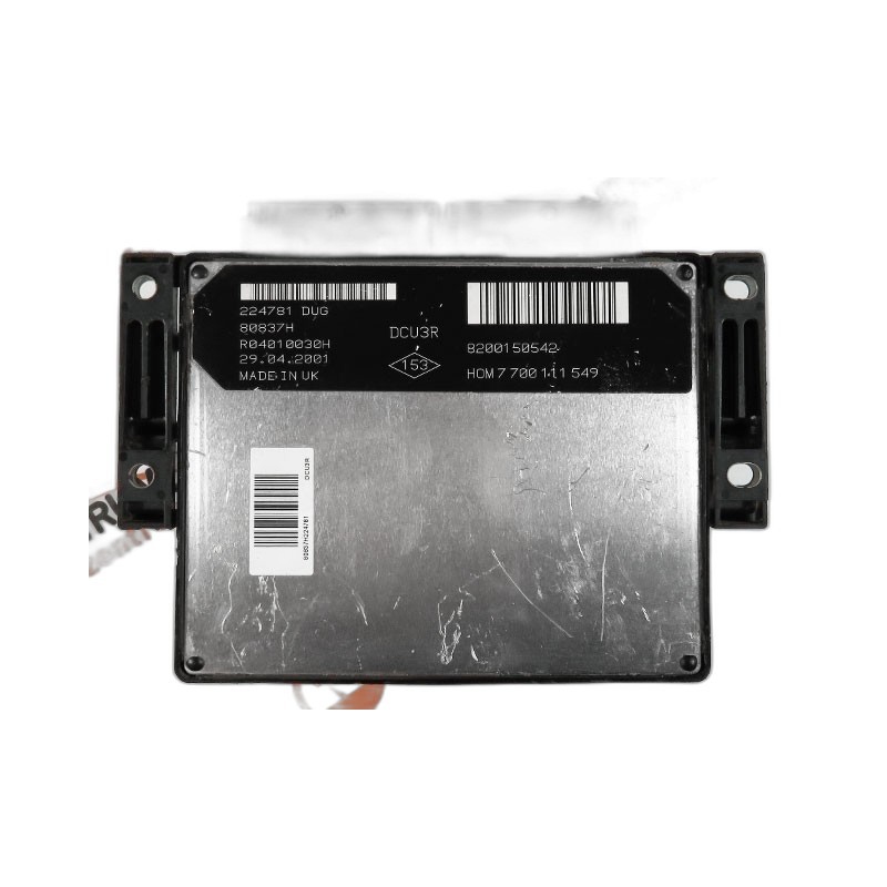 Engine Control Unit ECU Renault Kangoo - 8200150542, R04010030H ...