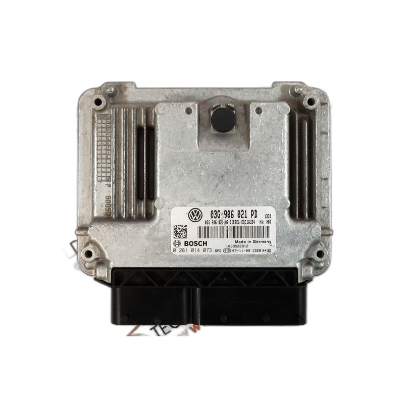 Engine Control Unit ECU VW Caddy - 03G906021PD, 0281014073, 03G906021AR, 1039S22812