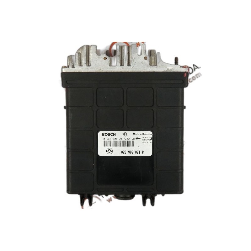 Engine Control Unit ECU Seat Alhambra, Ford Galaxy - 028906021P, 0281001251, 28SA2729, 0281001251