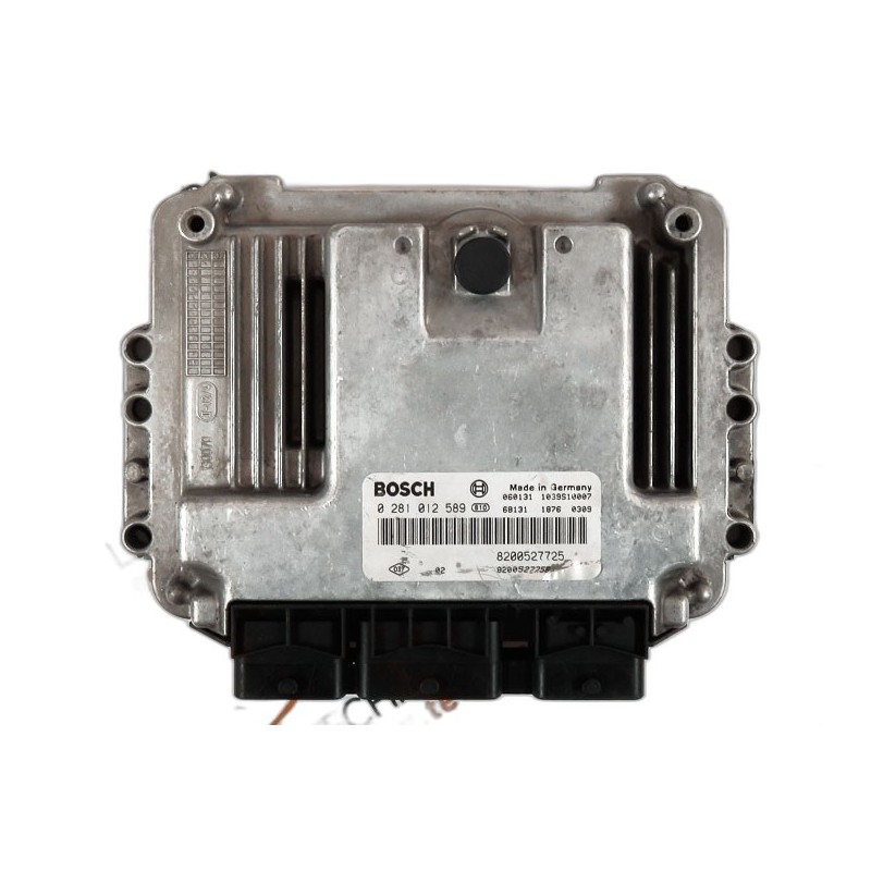 Calculateur Moteur ECU Renault Megane, Scenic  - 8200527756, 0281012589, 1039S10007, 72192, 8200527725