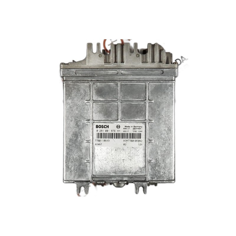 Engine Control Unit ECU Renault Kangoo -  7700110649, 0281001878, 28SA4064, HOM7700109062