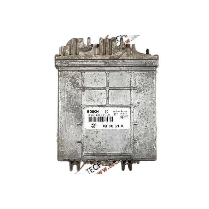 Calculateur Moteur ECU Seat Ibiza  - 028906021DK, 0281001483, 28SA3109, 0281001484