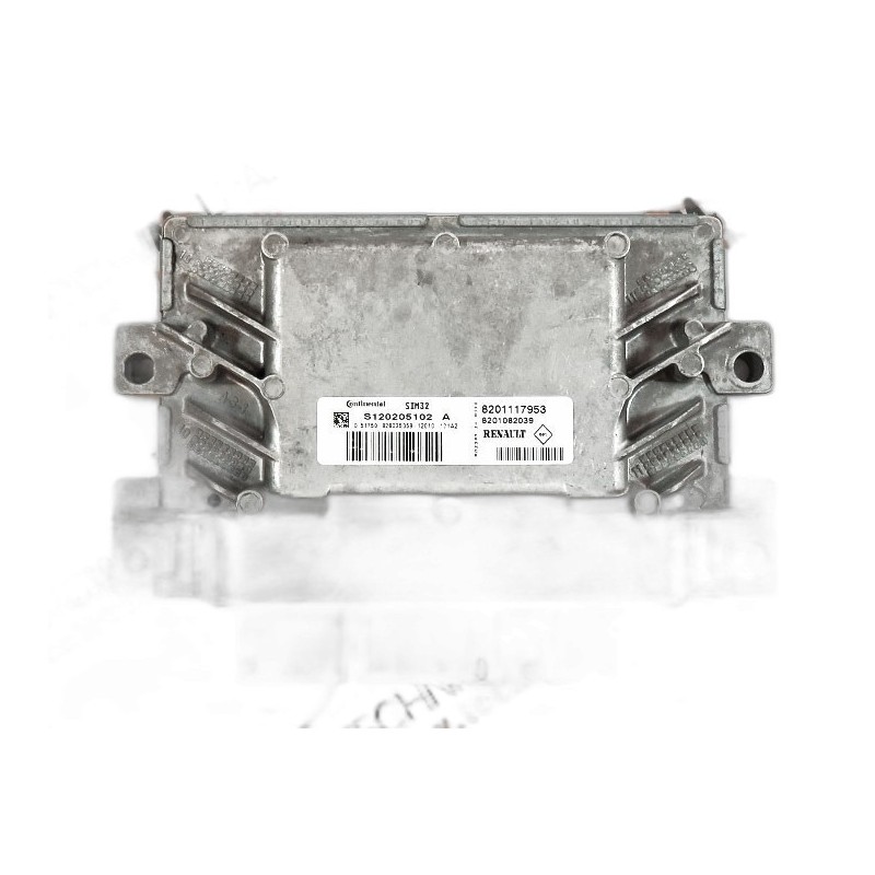 Calculateur Moteur ECU Renault Clio, Dacia Sandero  - 8201117953, S120205102A, 8201082039