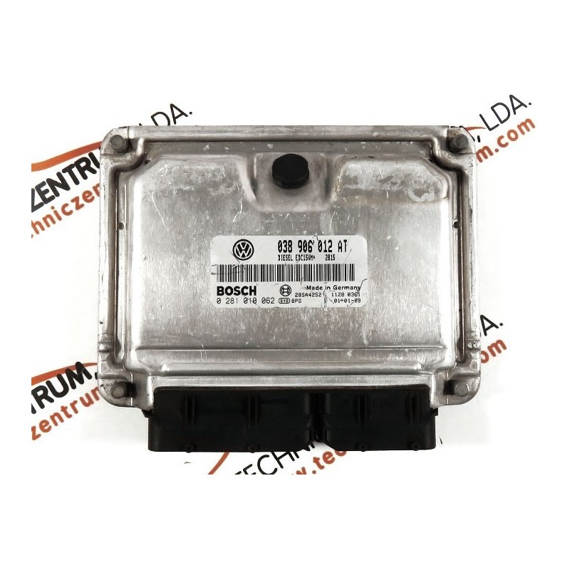 Centralina de Motor ECU Seat Leon, Toledo -  038906012AT, 0281010062, 28SA4252, EDC15VM+, 73441