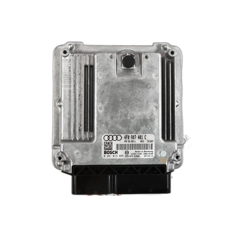 Centralina de Motor ECU Audi A6  - 4F0907401C, 0281013885, 1039S17280, 4F0910409A