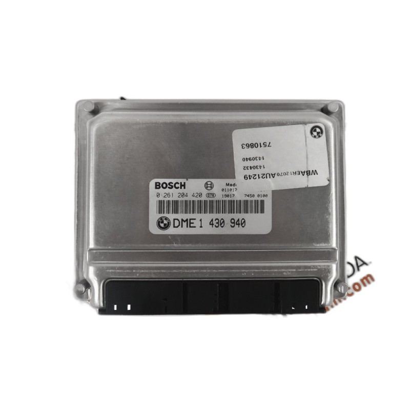 Centralina de Motor ECU BMW Serie 3 (E36)- 1430940, 0261204420, 7510863