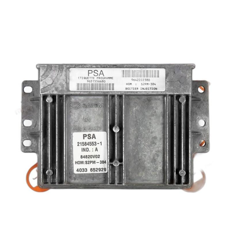 Centralina de Motor ECU Citroen C1/ C2- 9651556680, 215845531, S2PM-384, 9642222380