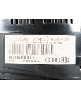 Cuadro de instrumentos Audi A4 - 8E0920900FX