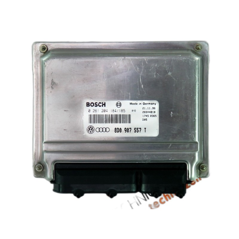 Engine Control Unit ECU Audi A4- 8D0907557T, 0261204184185, 26SA4818, 0261204185