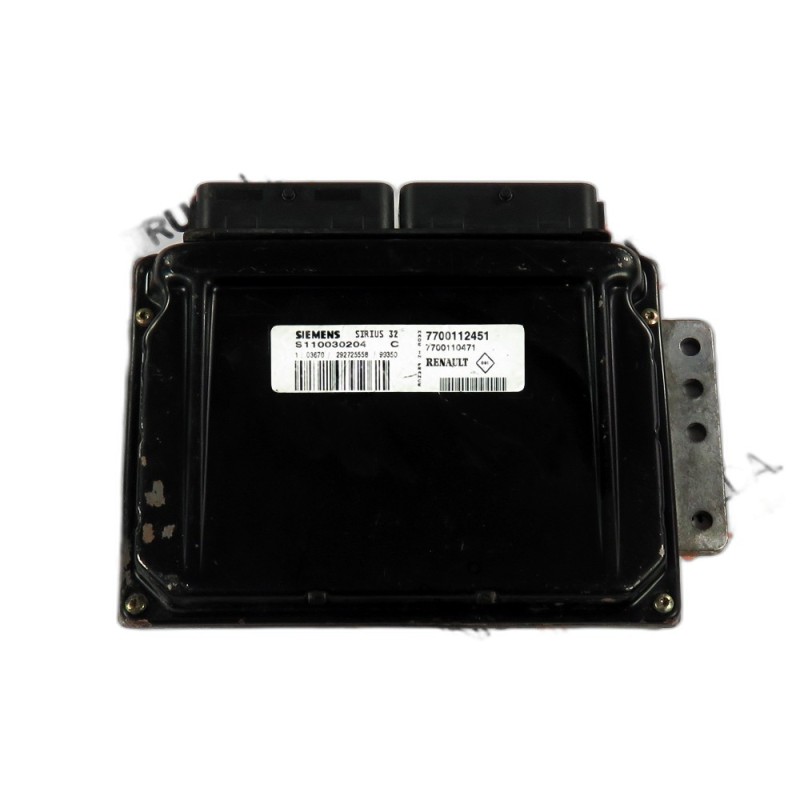 Centralina de Motor ECU Renault Espace III- 7700112451, S110030204C, SIRIUS32, 7700110471