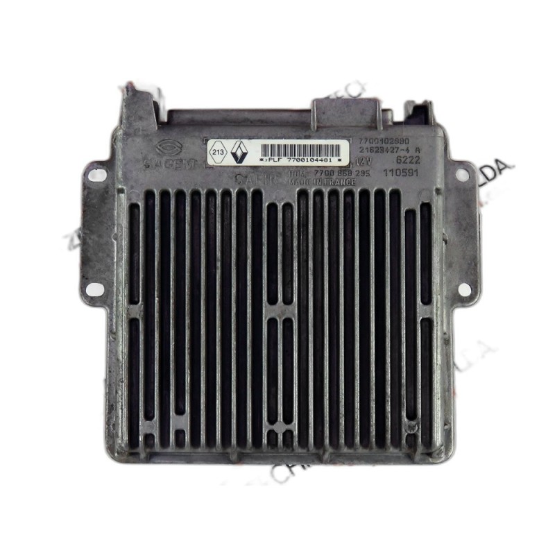 Engine Control Unit ECU Renault Clio- 7700104481, 216234274A, 7700102990, HOM7700868295