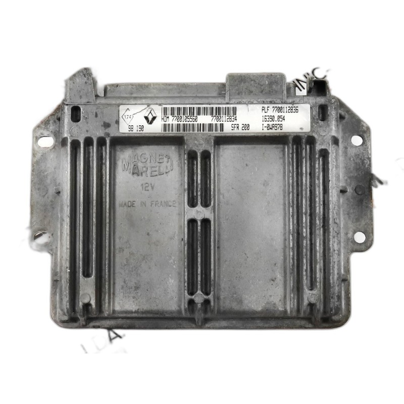 Centralina de Motor ECU Renault Twingo- 7700112834, 16390054, I0WA978, 7700112836, 7700105560