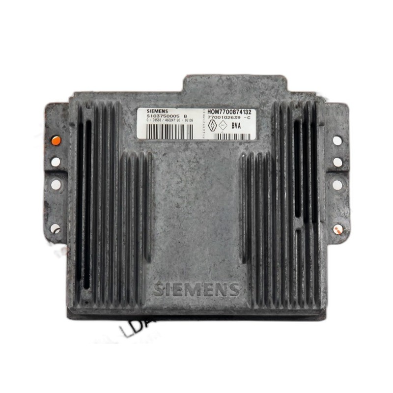 Centralina de Motor ECU Renault Laguna- 7700102639C, S103750005B, HOM7700874132