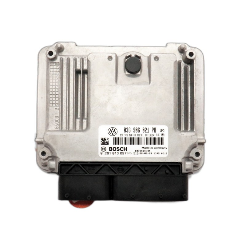 Centralina de Motor ECU VW Passat- 03G906021PB, 0281013897, EDC16U34, 03G906021AB
