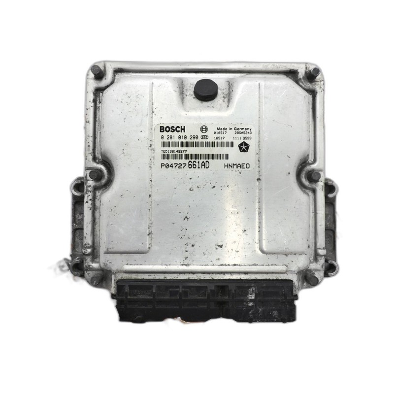 Centralina de Motor ECU Chrysler Voyager- 237101990R, 28321424, 237101989R, DCM3-4