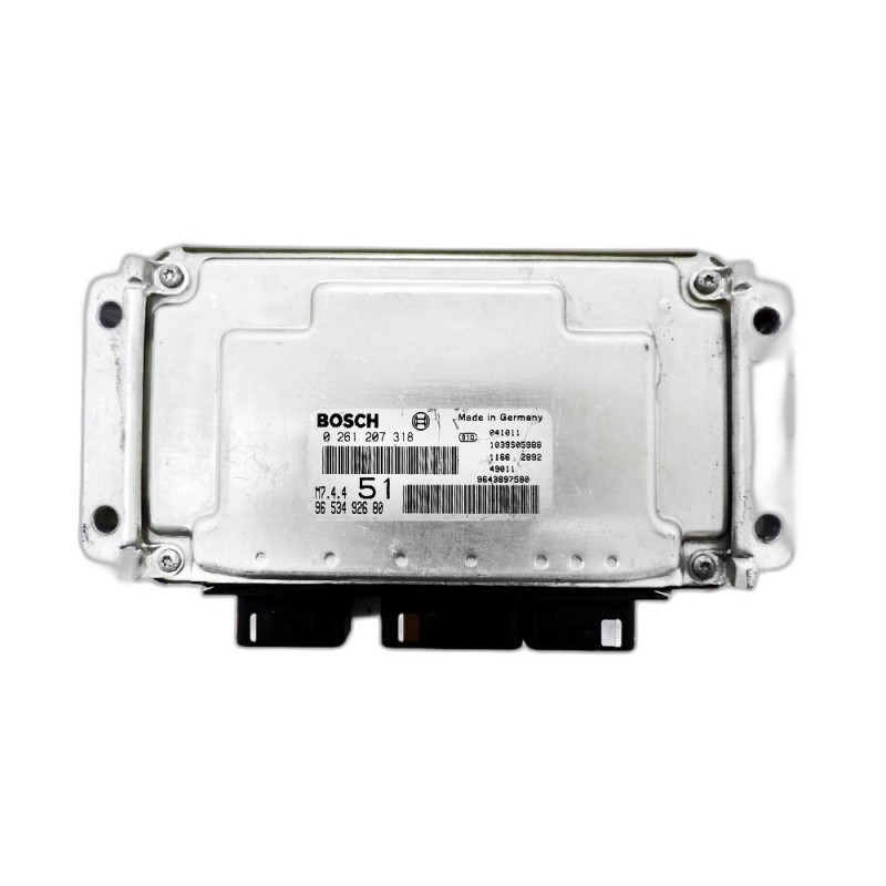 Calculateur moteur citroen xsara picasso - 9653492680 , 0261207318 , 9643897580