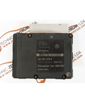 ABS Module Volkswagen Golf IV - 1J0614217B, 10020400534, 10094903013,  5WK8452, 1J0907379E