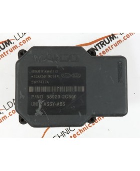 ABS Module Hyundai Tiburon - 589202C600, BH60106900, 5WY7417A