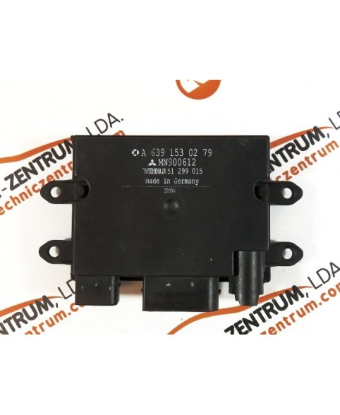 Controlador Luzes Smart ForFour / Mitsubishi Colt  - A6391530279