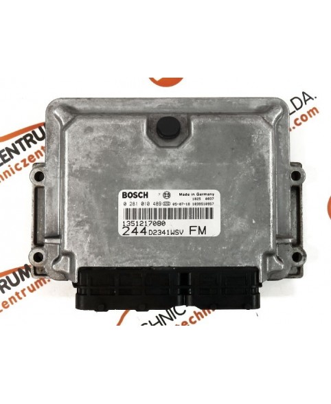 Boitier ECU Fiat Ducato 2.3- 1351217080, 0281010489, 1039S10957