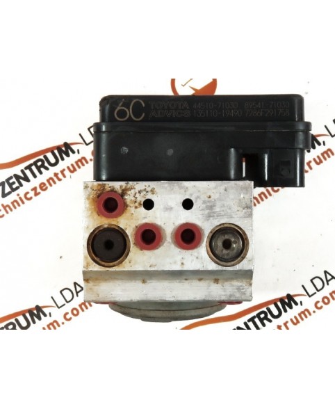 Módulo ABS Toyota Hilux Moderna - 4451071030, 13511019490, 8954171030