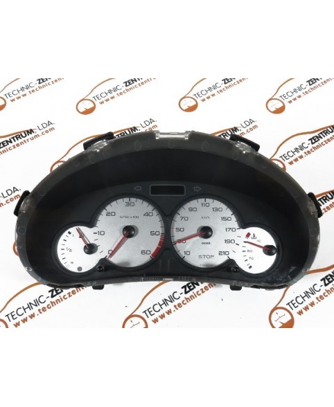 Digital Speedometer Peugeot 206 1.4 HDI  - 9651740280