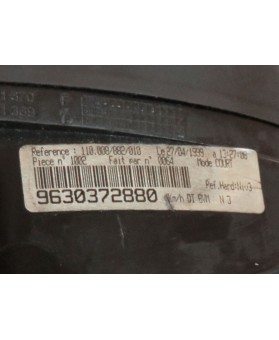 Digital Speedometer Peugeot 406 2.0 HDI 2000 - 9630372880