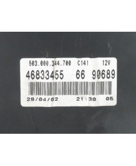 Digital Speedometer -  Fiat Punto 1.2 - 2003 - 46833455