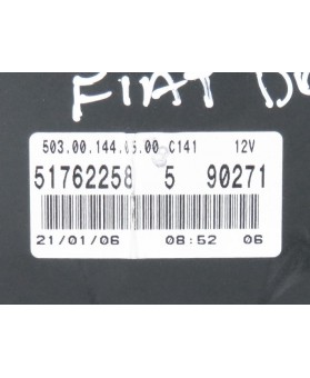 Digital Speedometer Fiat Doblo 1.3 2007 - 51762258