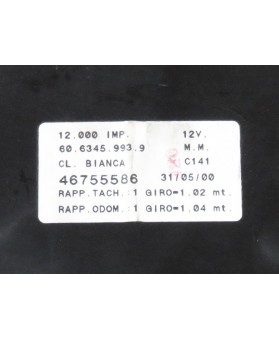 Quadrante Fiat Bravo 1.9TD 2001 - 46755586
