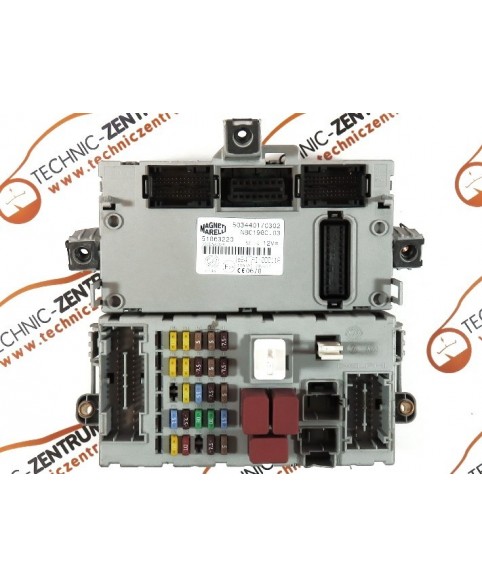 BSI - Fuse Box Fiat Bravo  51863219, 503440180503, NBC198C03, 51829178CPL, 503440170302, 51863220