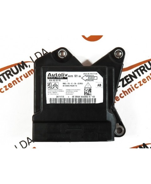 Centralina de Airbags Peugeot 308 - 9807568180