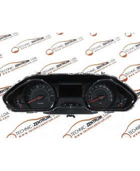 Digital Speedometer Peugeot 208 1.2 2012 - 9801904780