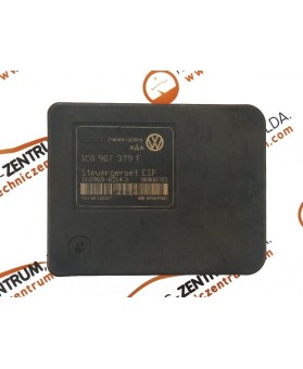 ABS Module Volkswagen Golf IV - 1J0614517F, 00001027D3, 10020600134, 10096003143, 1C0907379F